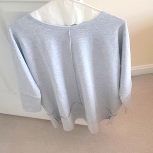 Spanx Dolman sweatshirt in soft Heather grey.